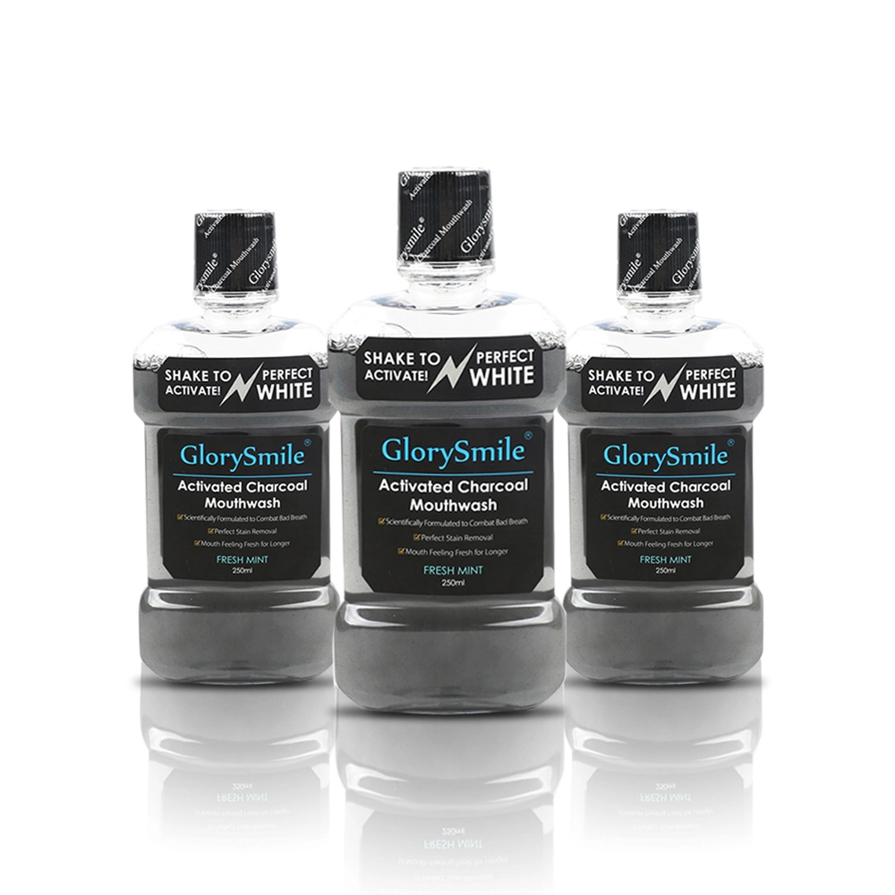 Good Quality Dental Product Activated Charcoal Mouthwash for Teeth Whitening