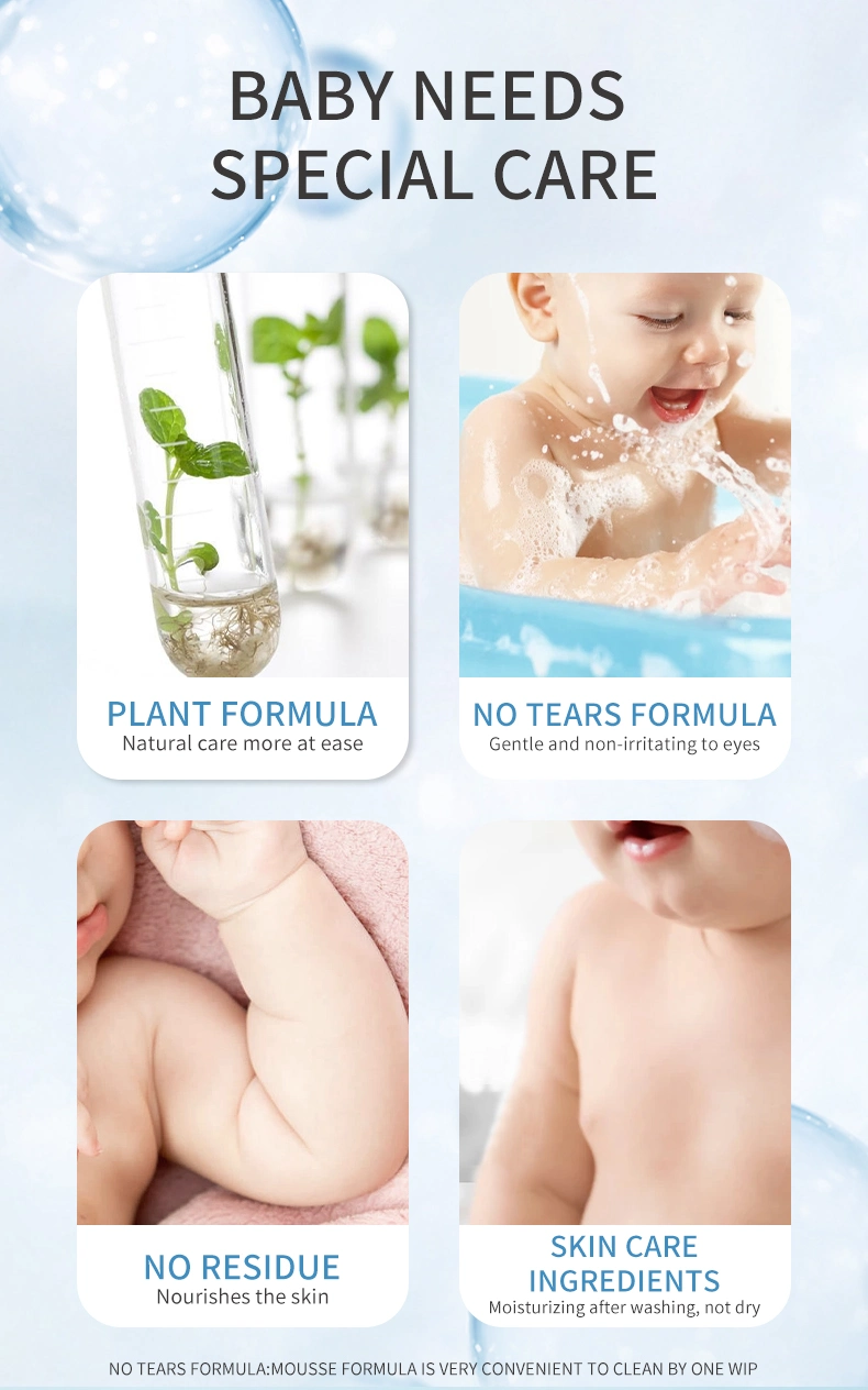 Custom Private Label Hand Wash Nourishing Skin Baby Handwashing Fluid